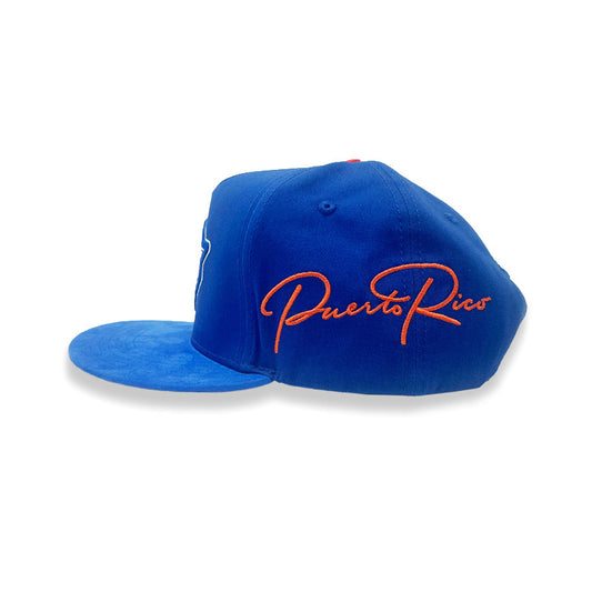 NY Ricans Basketball Hat-Blue