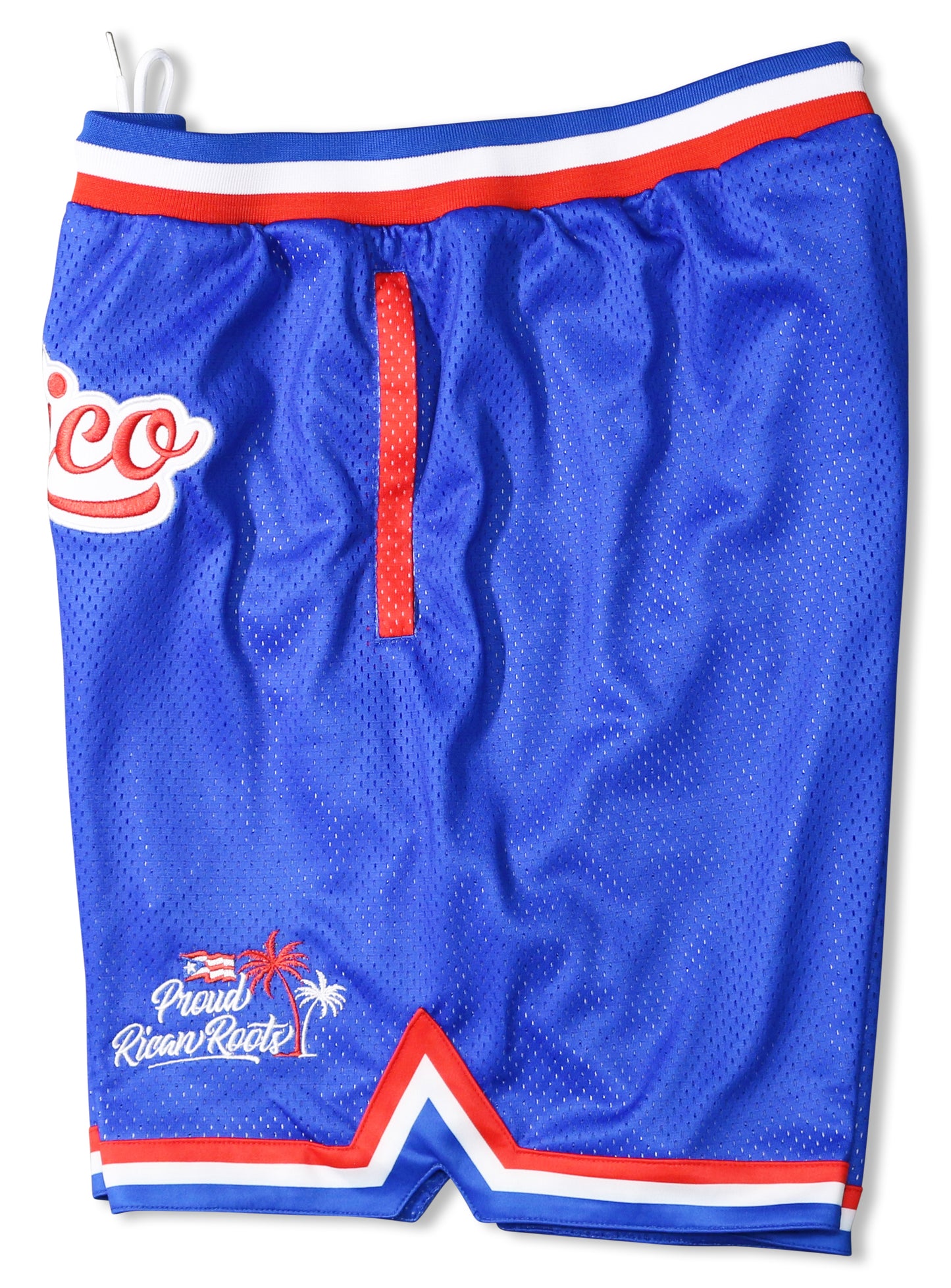 Puerto Rico Pride Basketball Shorts - Blue