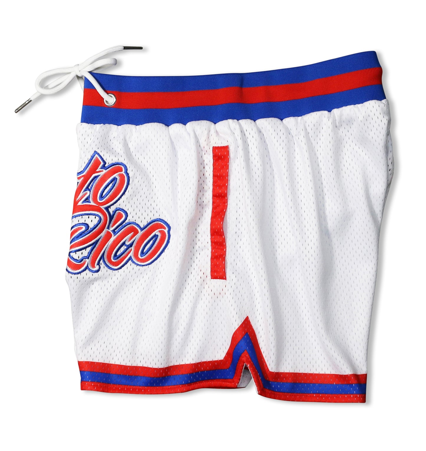 Puerto Rico Pride Women’s basketball shorts - White