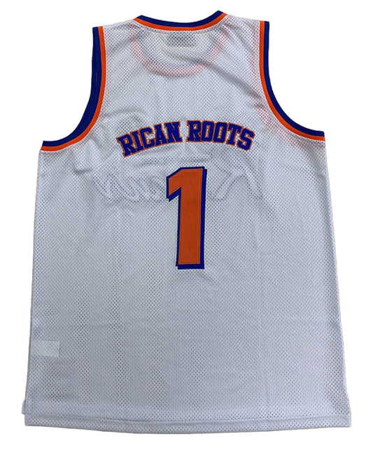 NY Ricans script jersey - white*** PRE-ORDER JERSEY ONLY. WILL SHIP APROX JULY 15***