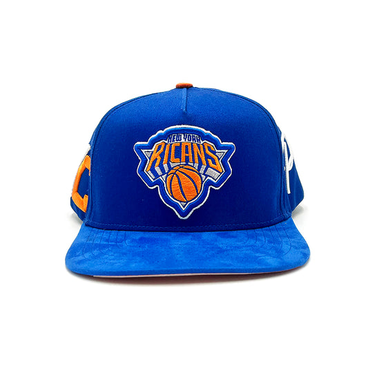 NY Ricans Basketball Hat-Blue ***HATS WILL SHIP BY JULY 15TH***