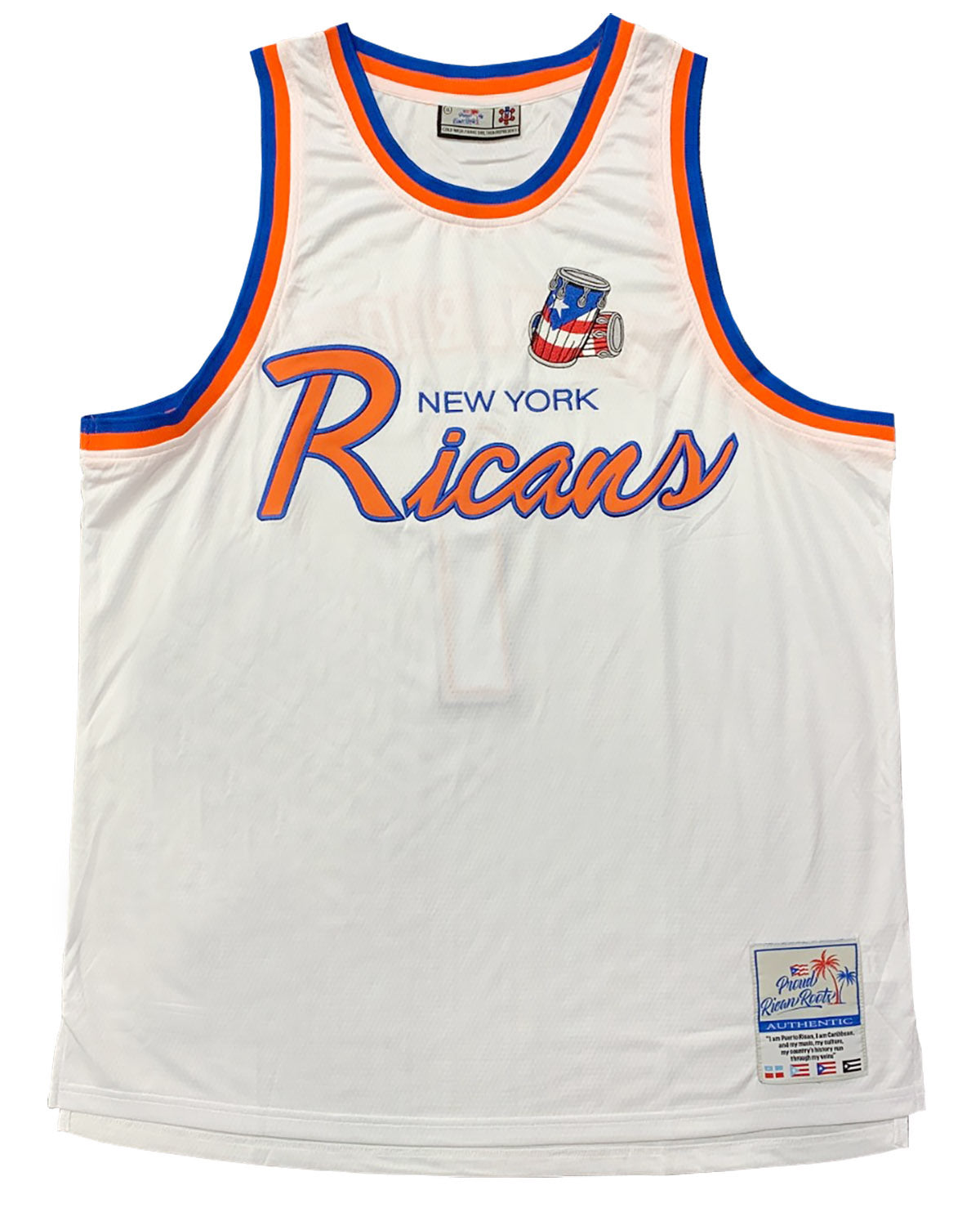 NY Ricans script jersey - white