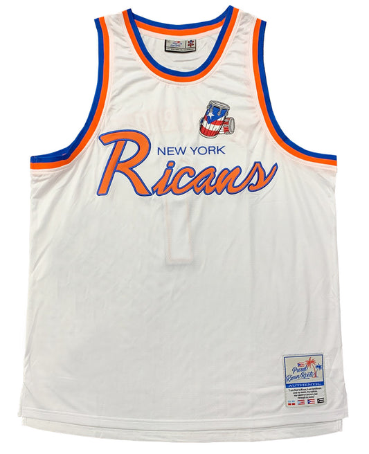 NY Ricans script jersey - white