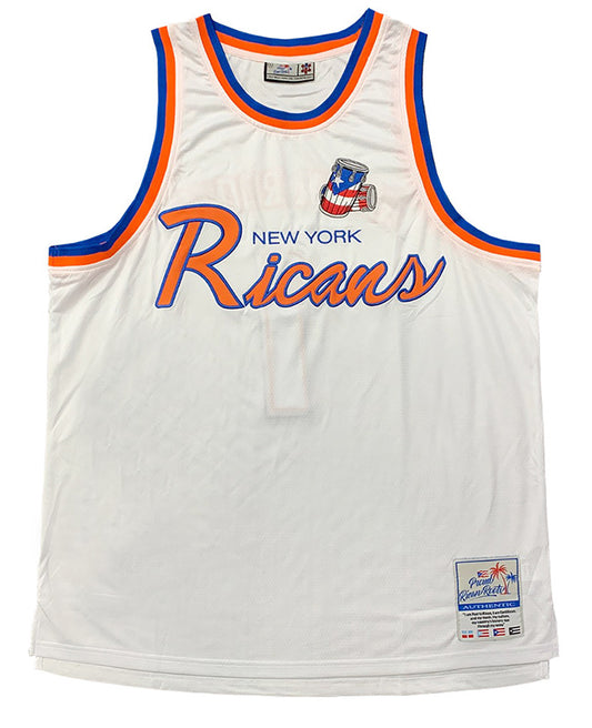 NY Ricans script jersey - white