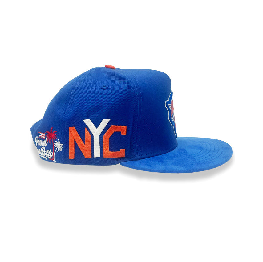 NY Ricans Basketball Hat-Blue