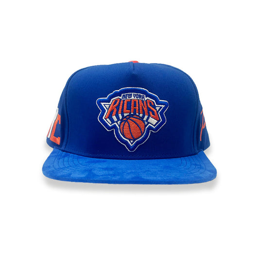 NY Ricans Basketball Hat-Blue