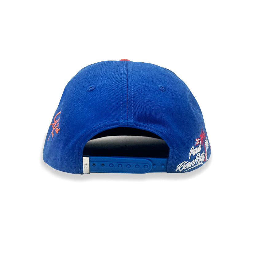 NY Ricans Basketball Hat-Blue