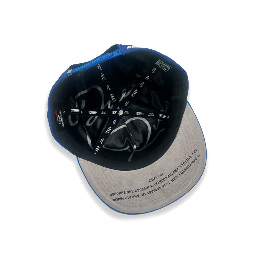 NY Ricans Basketball Hat-Blue