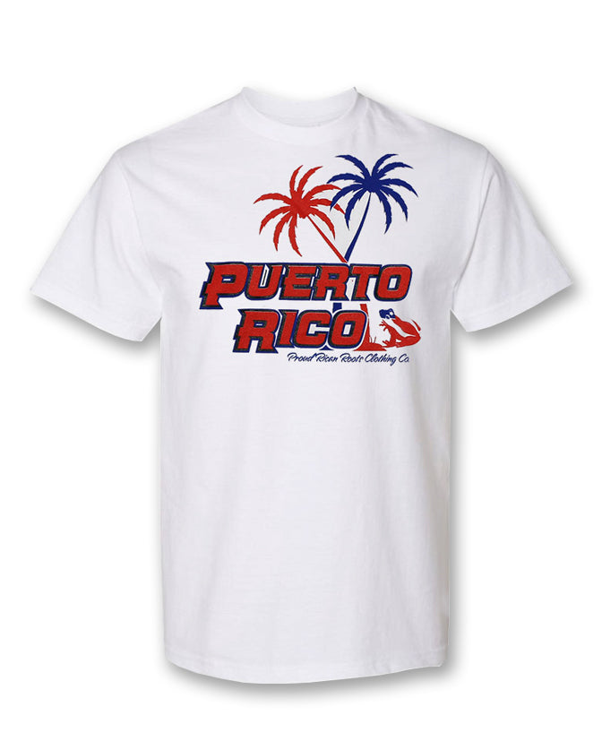 Puerto Rico baseball T-shirt (white)