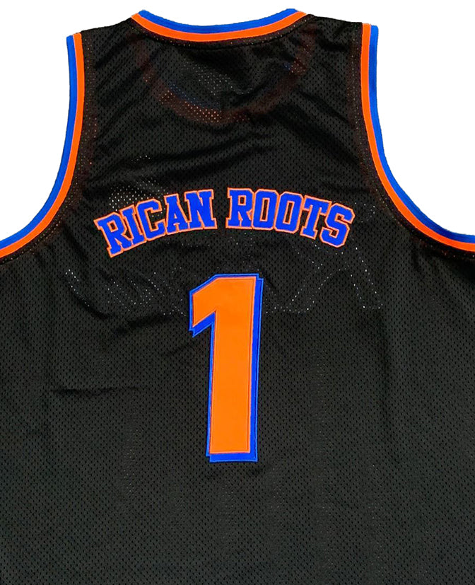 NY Ricans script jersey - Black *** PRE-ORDER JERSEY ONLY. WILL SHIP APROX JULY 15***