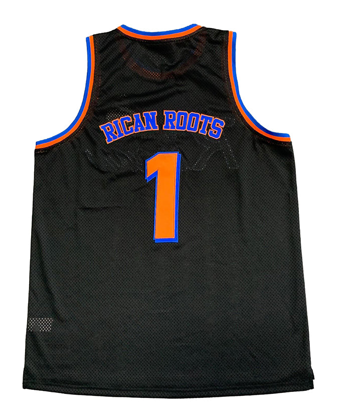 NY Ricans script jersey - Black *** PRE-ORDER JERSEY ONLY. WILL SHIP APROX JULY 15***
