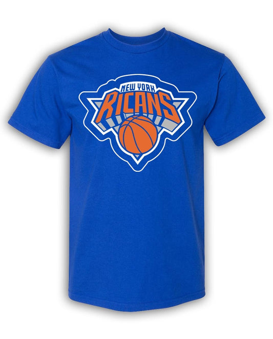 New York Ricans logo T-shirt - blue