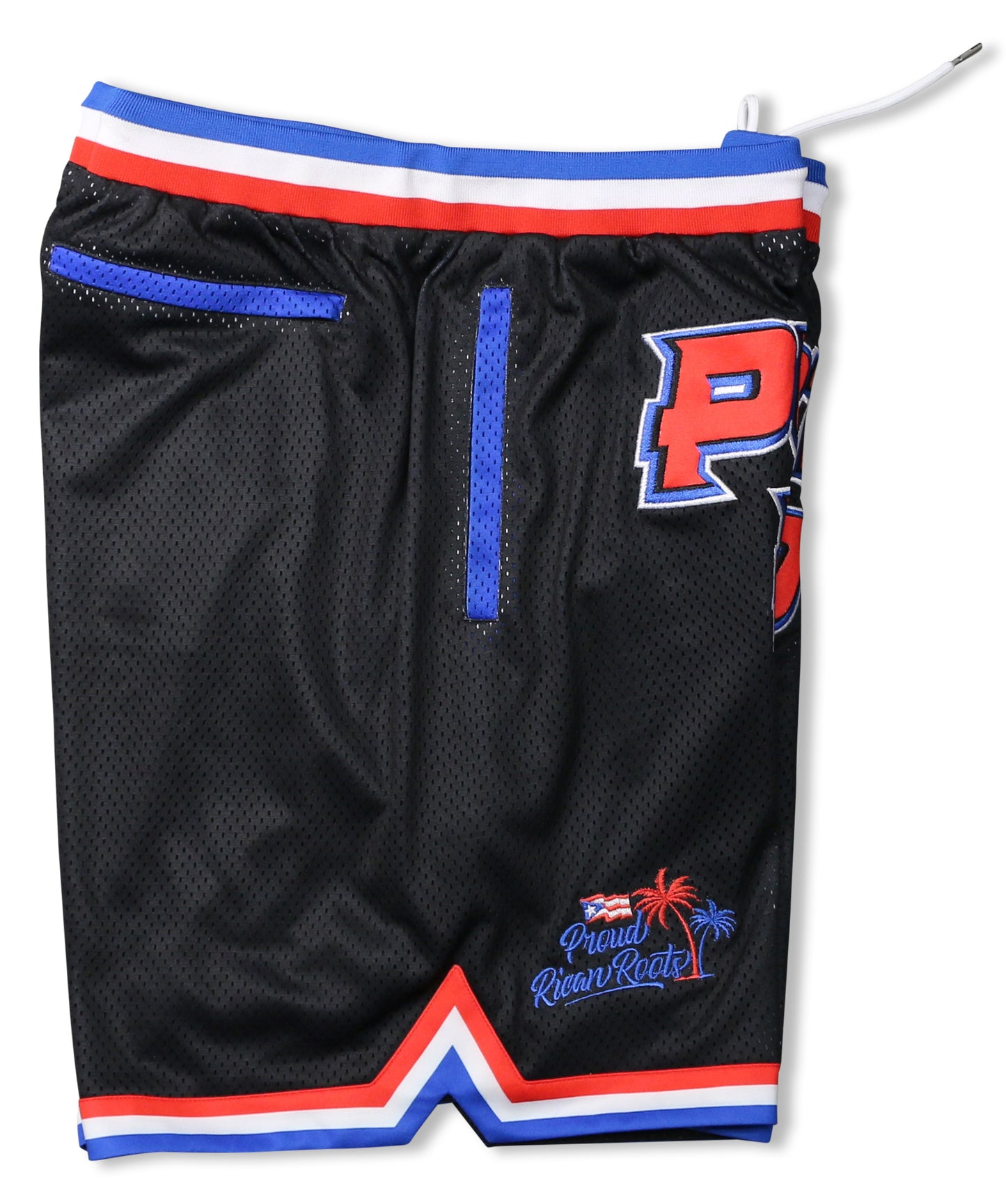 Puerto Rico Pride Basketball Shorts - Black