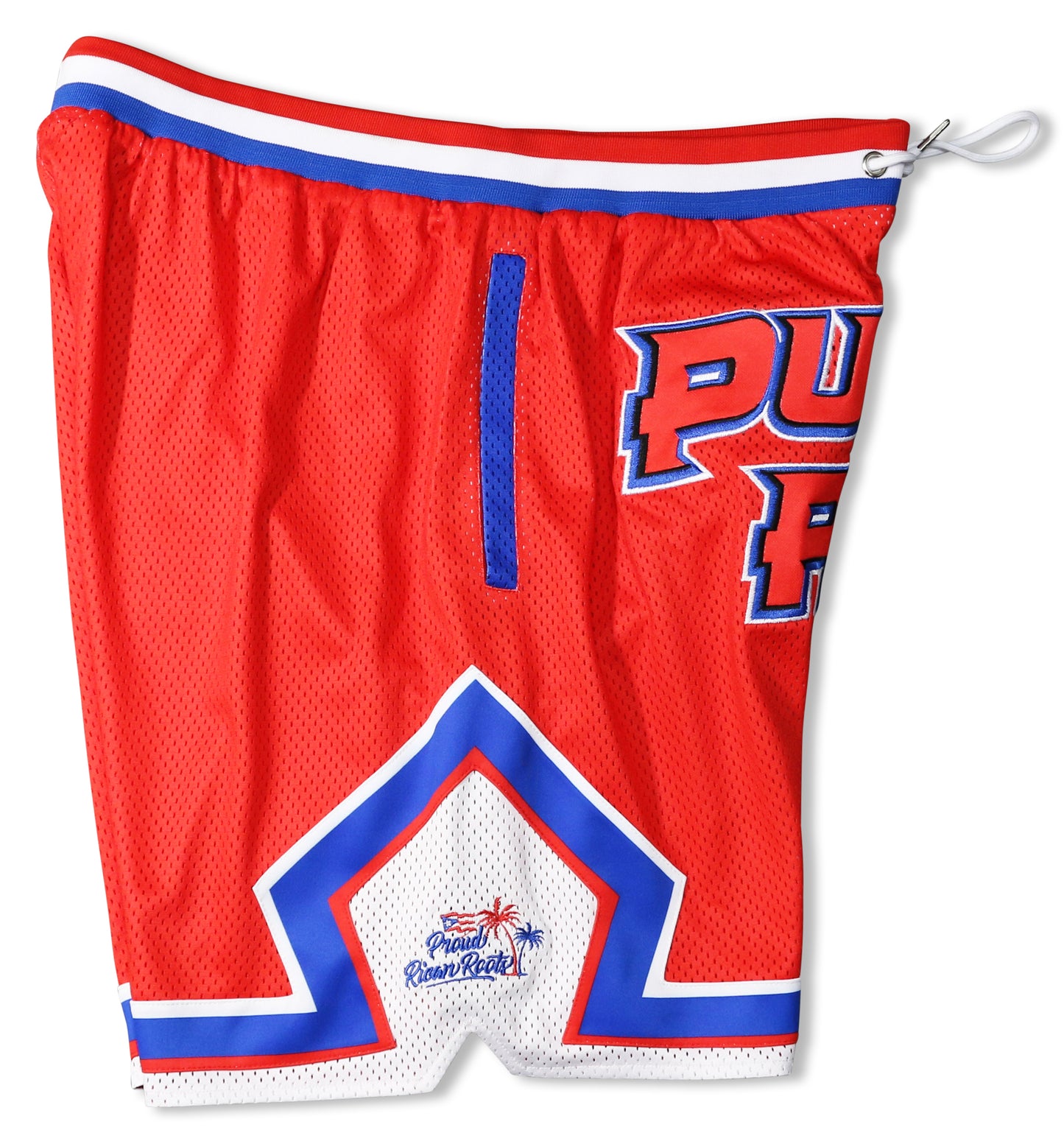 Puerto Rico Pride Basketball Shorts - Red