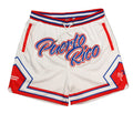 Puerto Rico Pride Basketball shorts - White